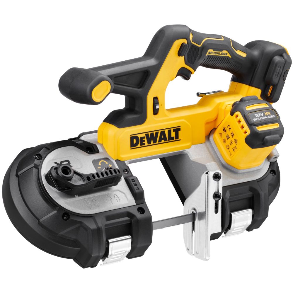 Аккумуляторная ручная ленточная пила DEWALT DCS378N, 18 В, 174 м/мин, без АКБ и ЗУ (DCS378N-XJ)