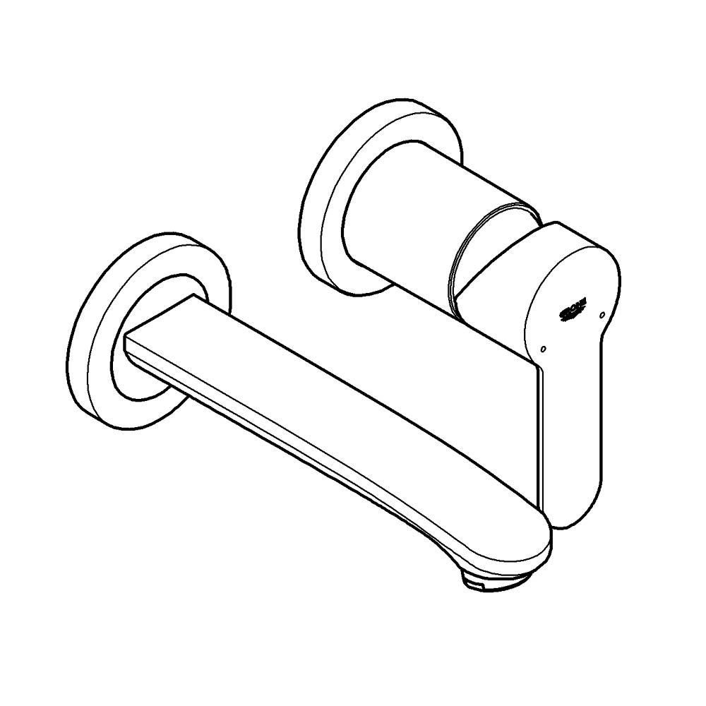 Внешняя часть смесителя для раковины GROHE Eurostyle Cosmopolitan, S-Size, хром (19571002)