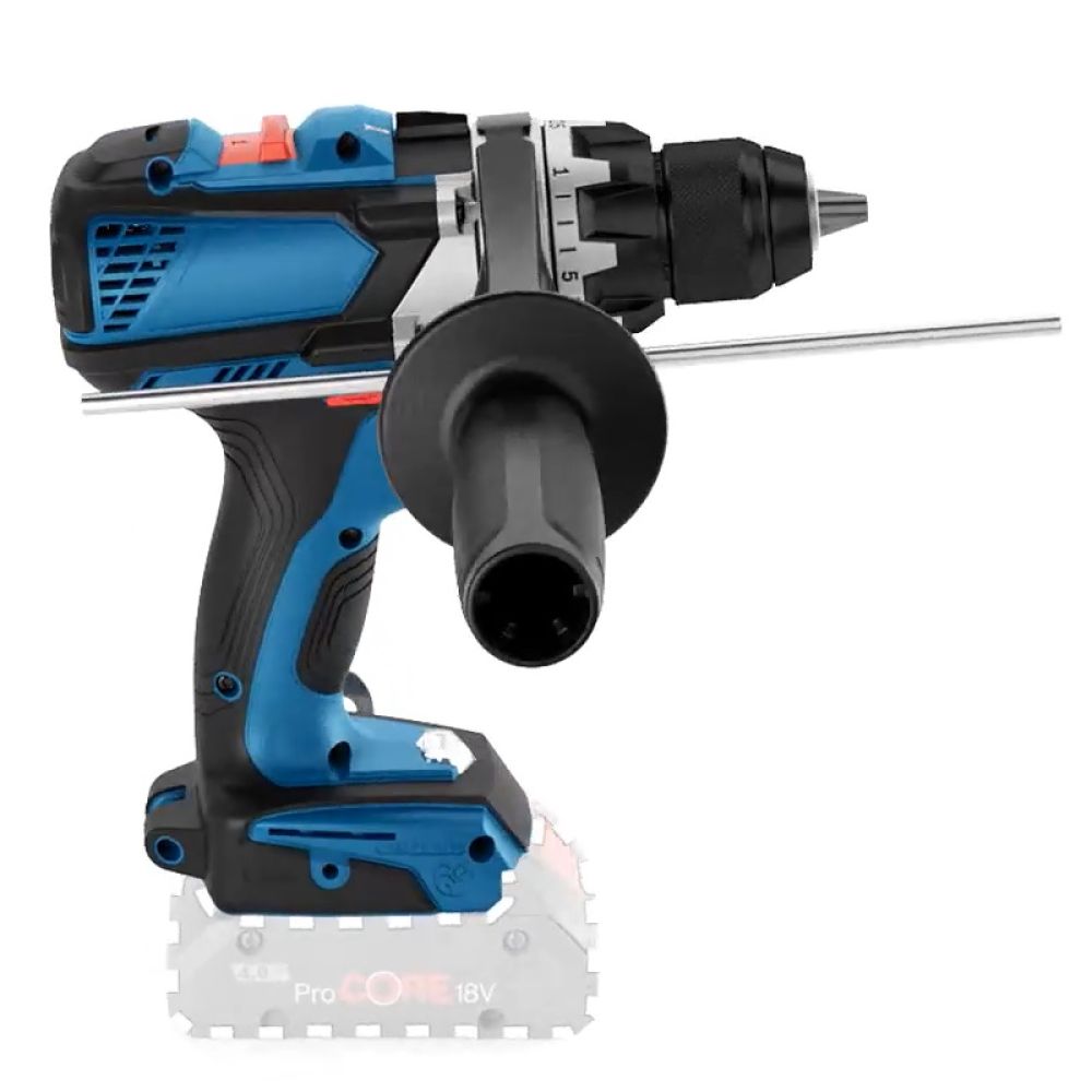 Аккумуляторная дрель-шуруповерт Bosch GSR 18V-110 C Professional Solo, 18 В, 2100 об/мин, без АКБ и ЗУ, в кейсе (0.601.9G0.109)