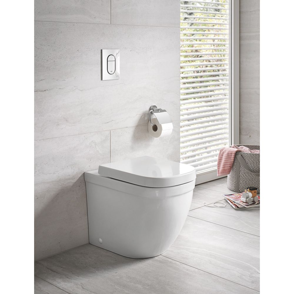 Сиденье для унитаза с микролифтом GROHE Euro Ceramic, альпин-белый (39330001)