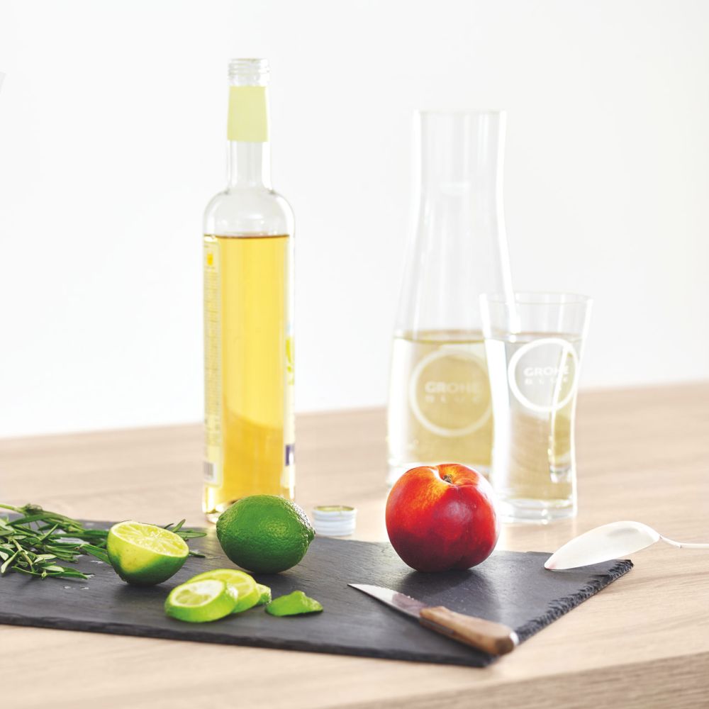 Стеклянный графин GROHE Blue с крышкой (40405001)