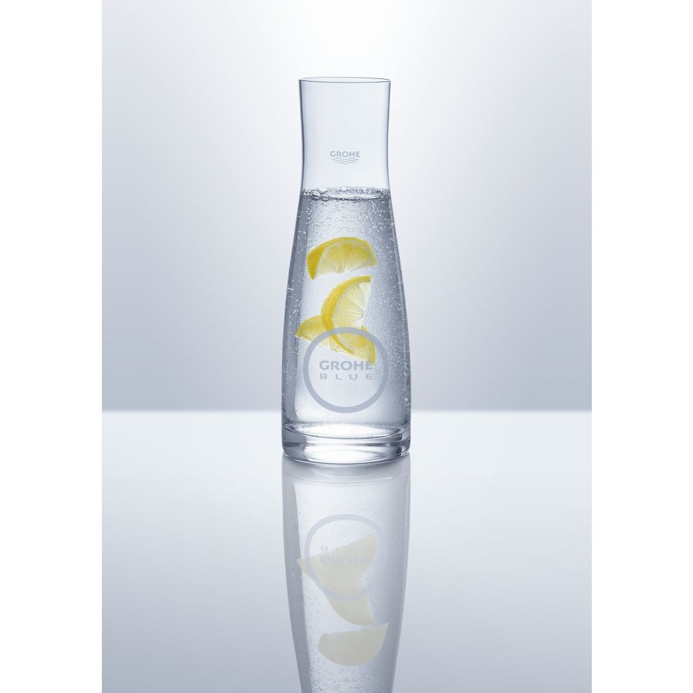 Стеклянный графин GROHE Blue с крышкой (40405001)