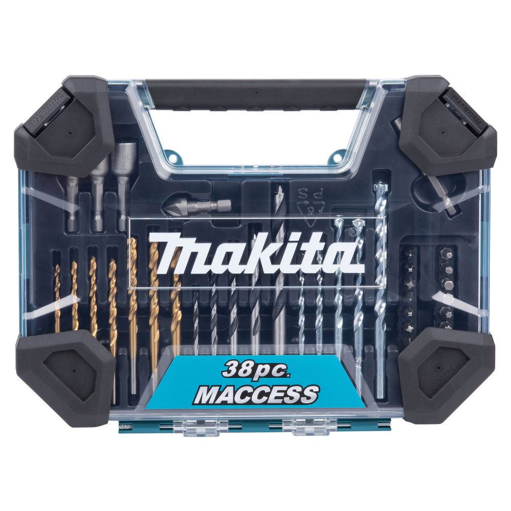 Комплект из 5 наборов оснастки Makita "Maccess" E-22573, 5х38 шт., в кейсе, (E-22573-5)