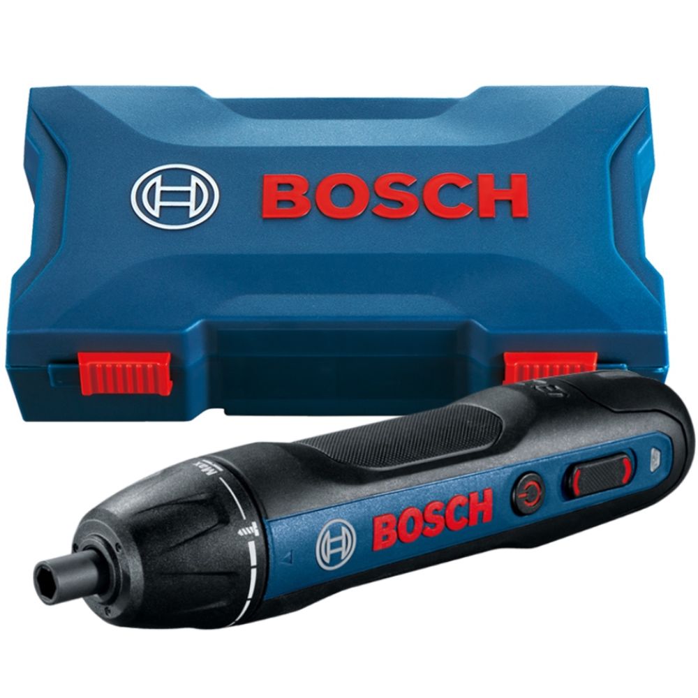 Аккумуляторная отвертка Bosch GO 2, 3.6 В, 5 Нм, 360 об/мин, cо встроенной АКБ 1.5 Ач, без ЗУ, в кейсе, 06019H2103