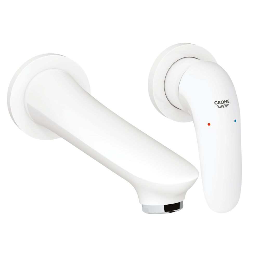 Внешняя часть смесителя для раковины GROHE Eurostyle, M-Size, белая луна (29097LS3)