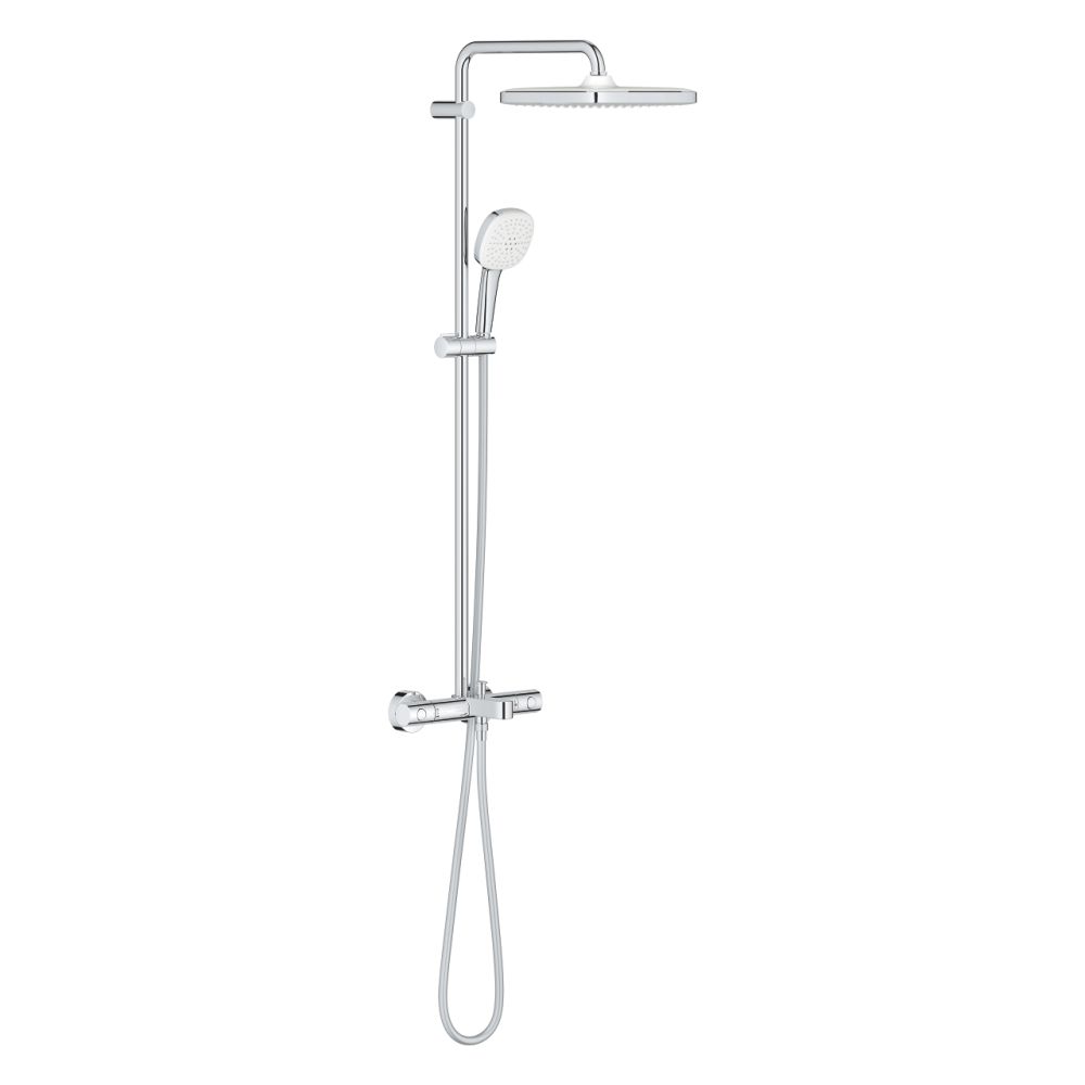 Душевая система GROHE Tempesta System 250 Cube с термостатом для ванны, хром (26975001)