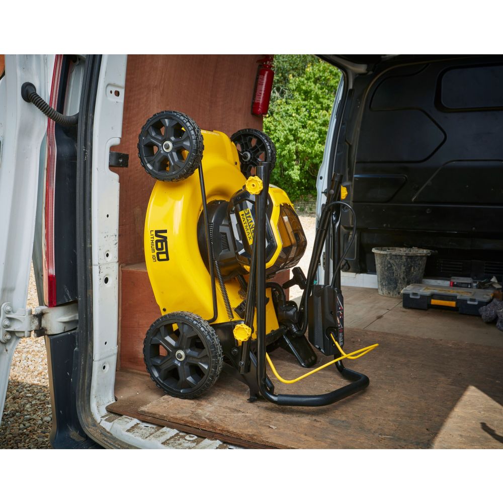 Аккумуляторная газонокосилка STANLEY FATMAX, 54 В, 51 см, 60 л, без АКБ и ЗУ, SFMCMW2653B