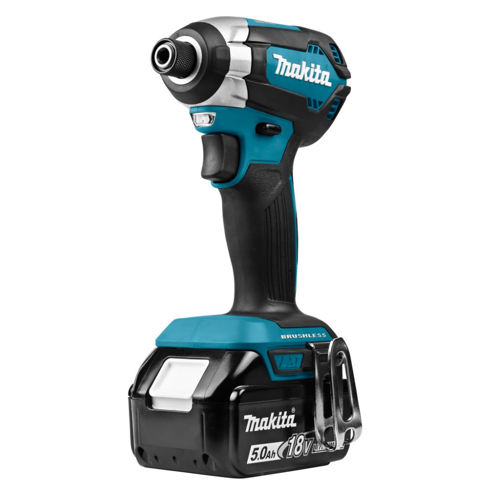 Аккумуляторный ударный шуруповерт Makita LXT, 18 В, 170 Нм, 3400 об/мин, 1/4", DTD153RT
