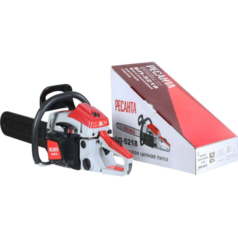Бензопила Ресанта БП-5218, 2800  Вт, 52 см3, (45 см / 18”), 70/6/16