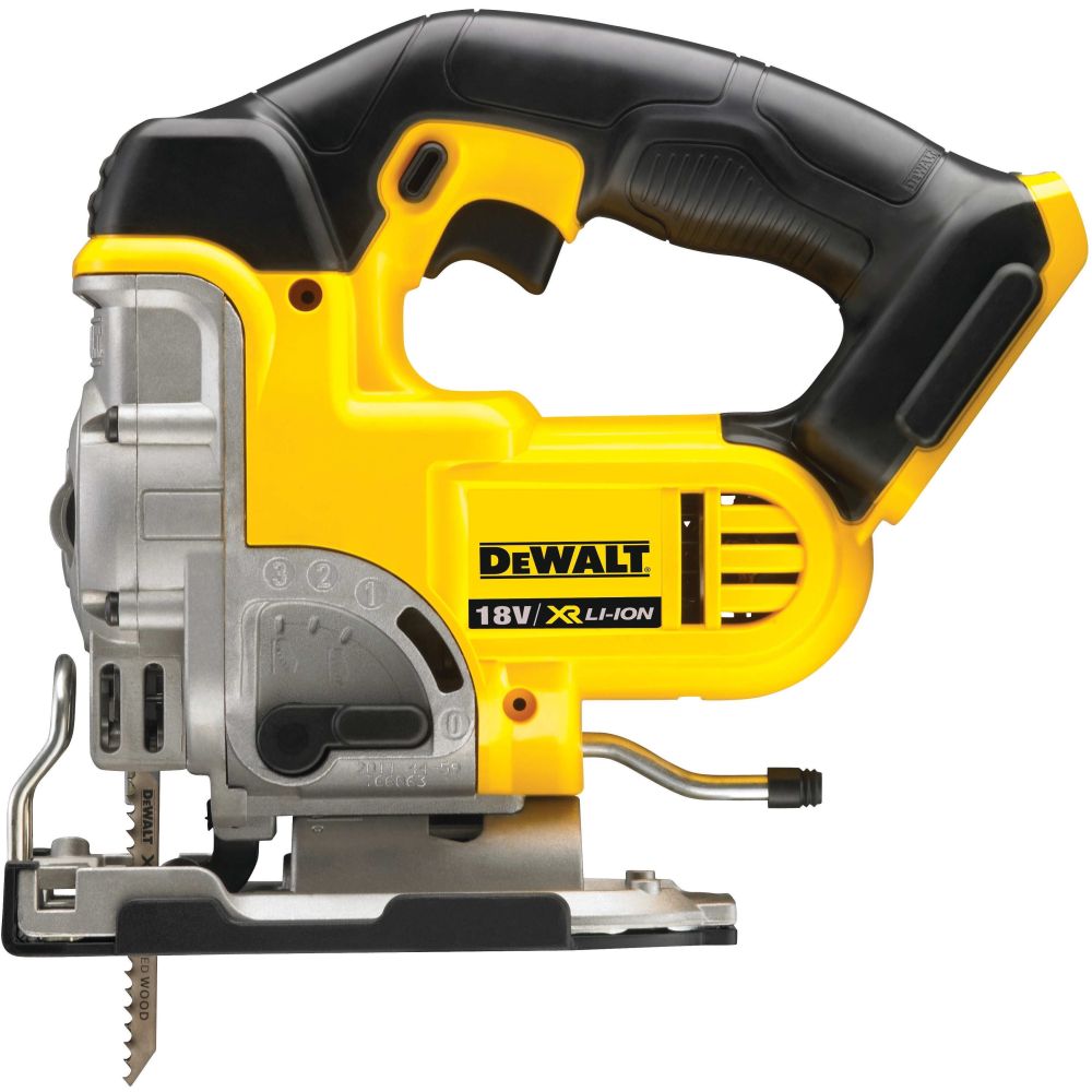 Аккумуляторный лобзик DEWALT DCS331P1, 18 В, 3000 ход/мин, 26 мм, с АКБ 5 Ач и ЗУ (DCS331P1N-XJ)