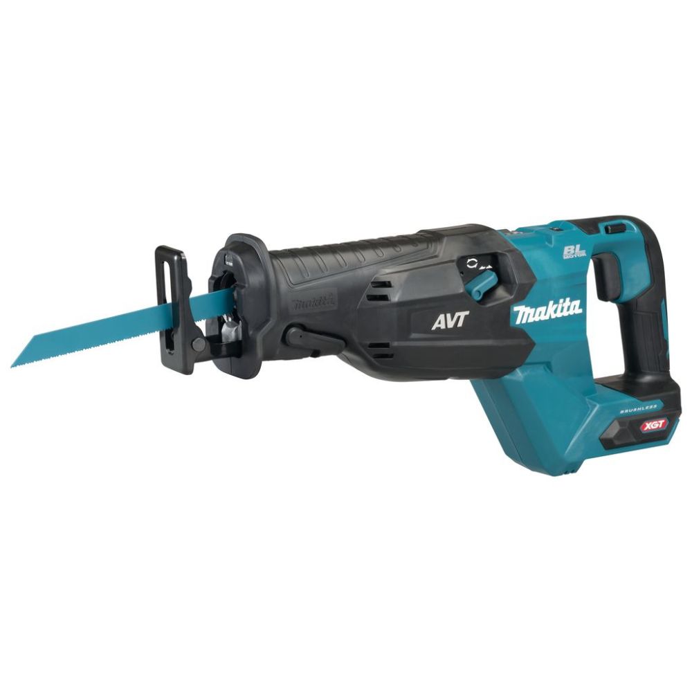 Аккумуляторная сабельная пила Makita JR002GZ, 40 В, 3000 ход/мин, 32 мм, без АКБ и ЗУ