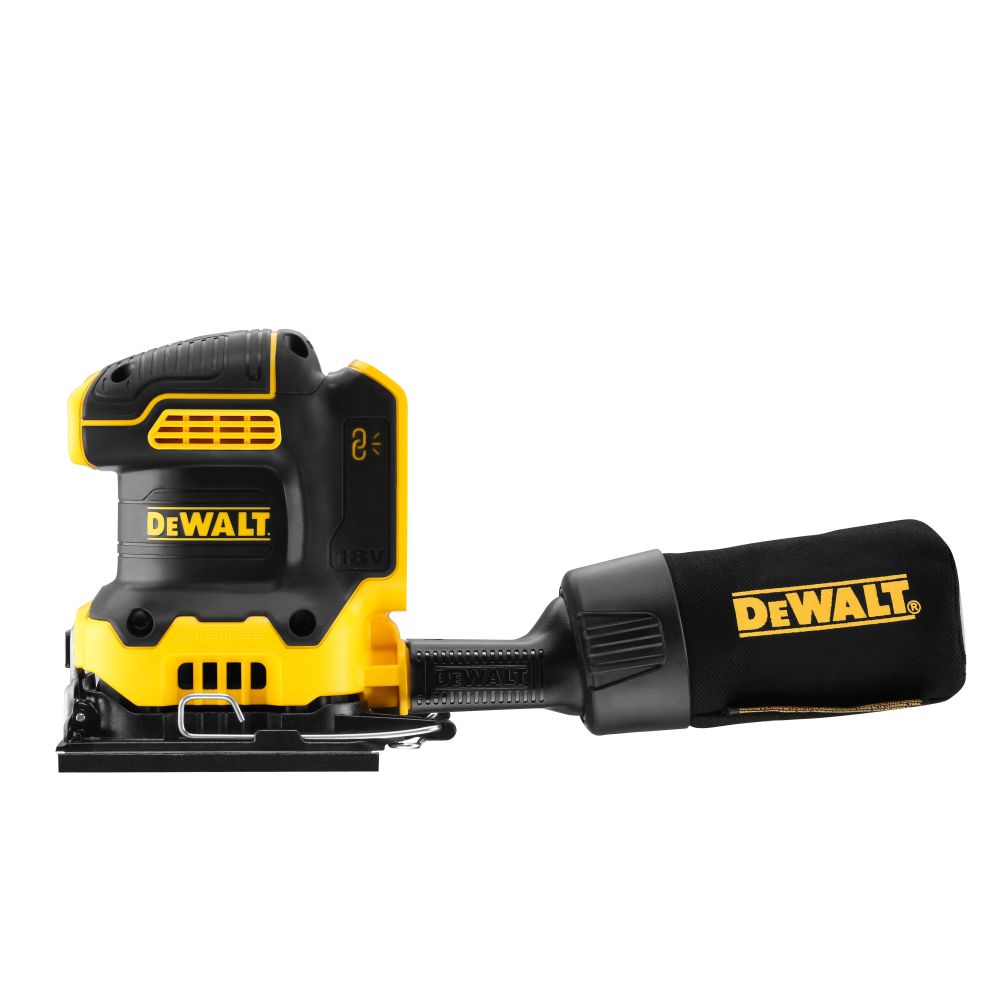 Аккумуляторная плоскошлифовальная машина DEWALT DCW200P1T, 18 В, 13500 кол/мин, с АКБ 5 Ач и ЗУ, в кейсе TSTAK (DCW200P1NT-XJ)