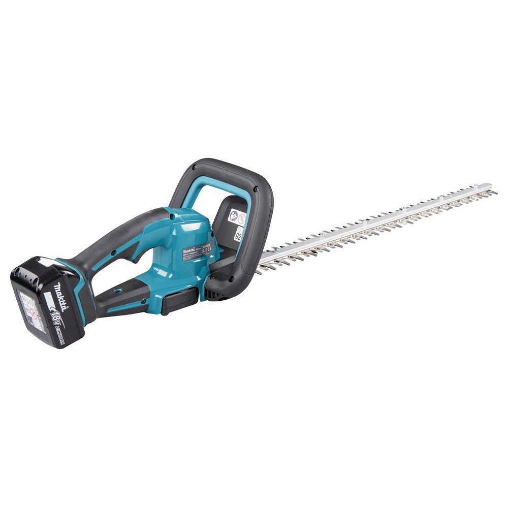 Аккумуляторный кусторез Makita DUH606RF, 18 В, 60 см, 4000 ход/мин, c АКБ 3 Ач и ЗУ