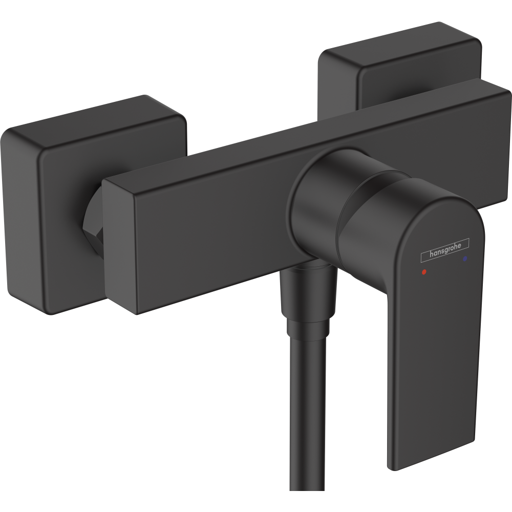 Смеситель для душа hansgrohe Vernis Shape внешнего монтажа 71650670, матовый черный