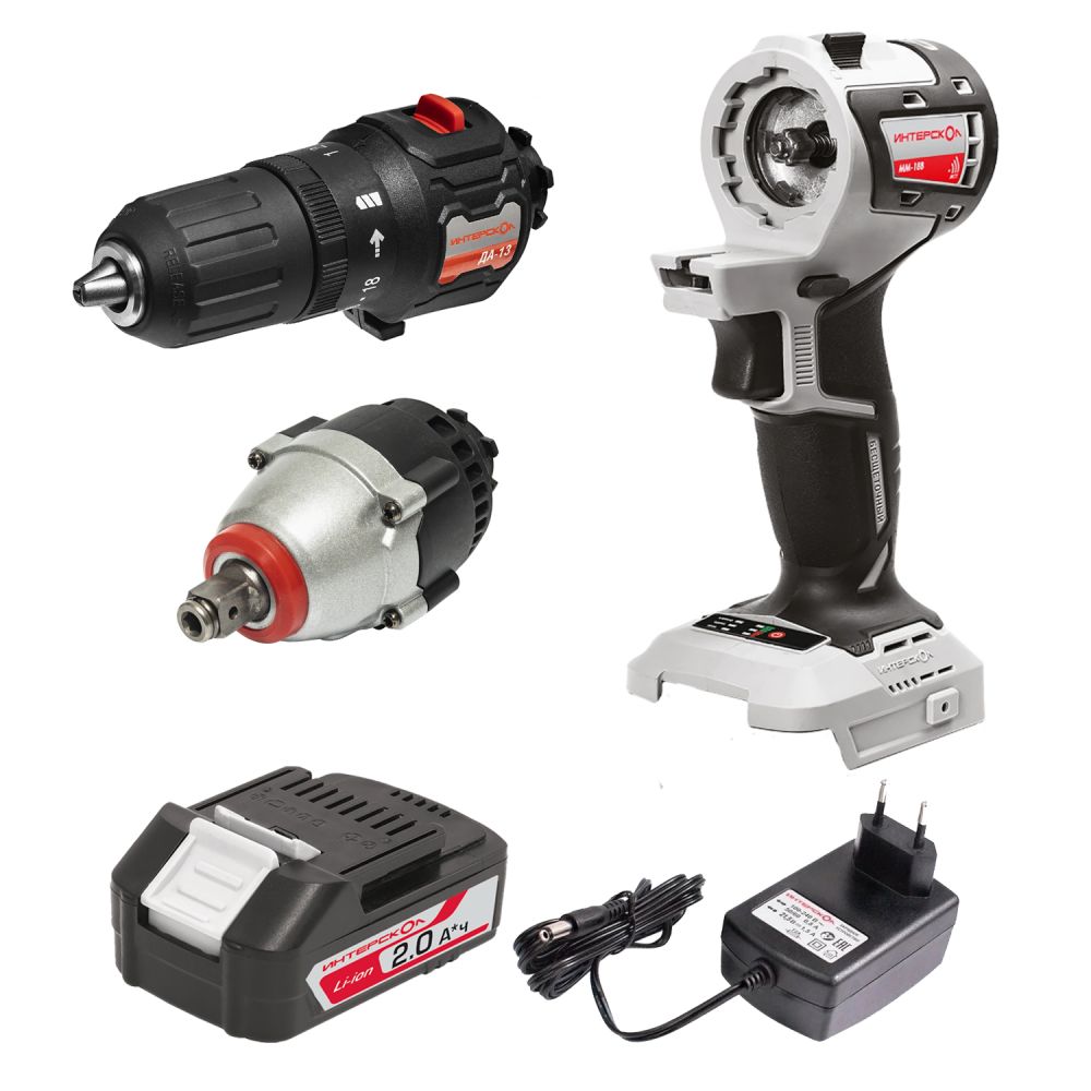 Набор электроинструмента ИНТЕРСКОЛ МультиМАКС «Автомобилист» МБ-100 (755.1.6.45)