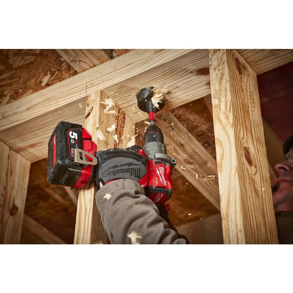 Аккумуляторная ударная дрель-шуруповерт Milwaukee M18 FPD2-0X, 18 В, 135 Нм, 2000 об/мин, 32000 уд/мин, без АКБ и ЗУ, в кейсе, 4933464263
