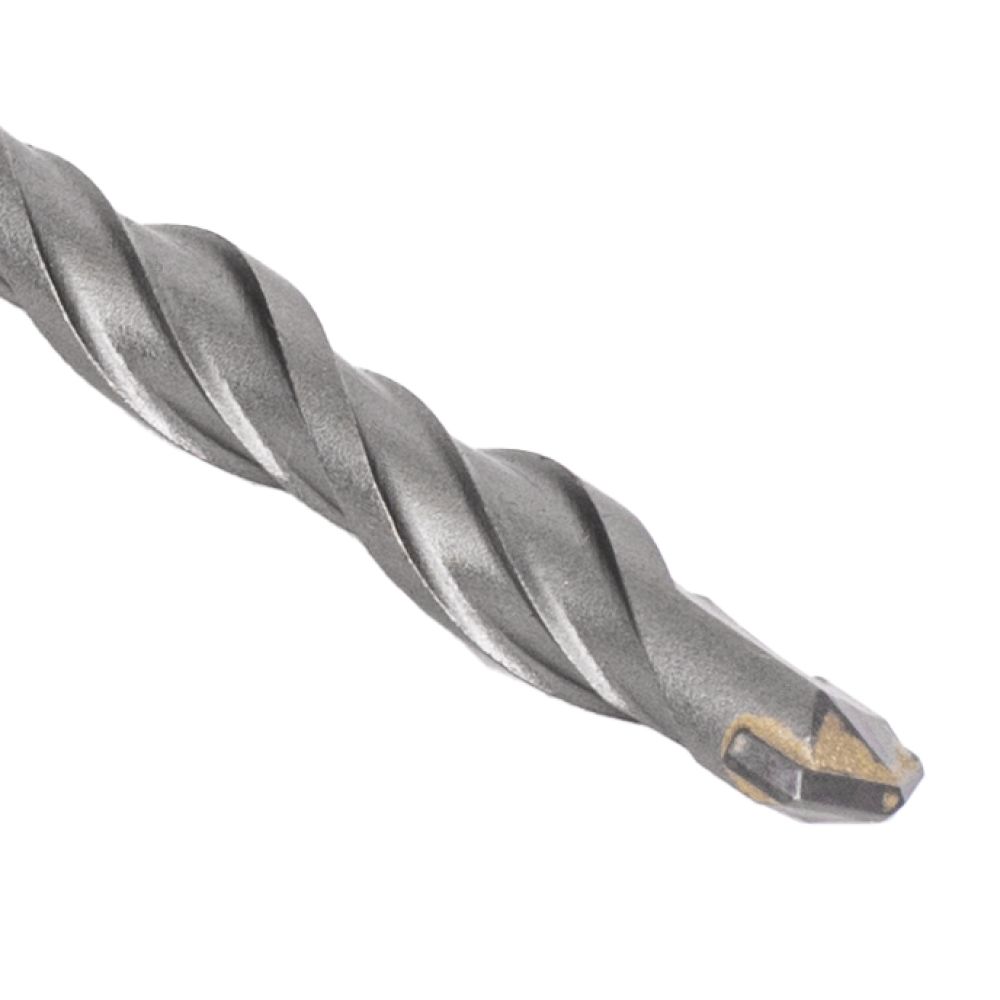 Бур ИНТЕРСКОЛ 2 спирали, 2 резца, SDS-Plus, 12x160x100 мм (05012.160)