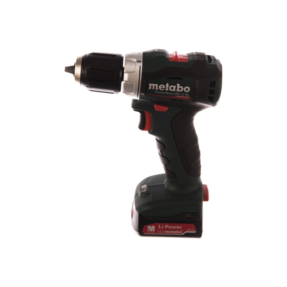 Дрель-шуруповерт аккумуляторный Metabo PowerMaxx BS 12 BL, 601038500