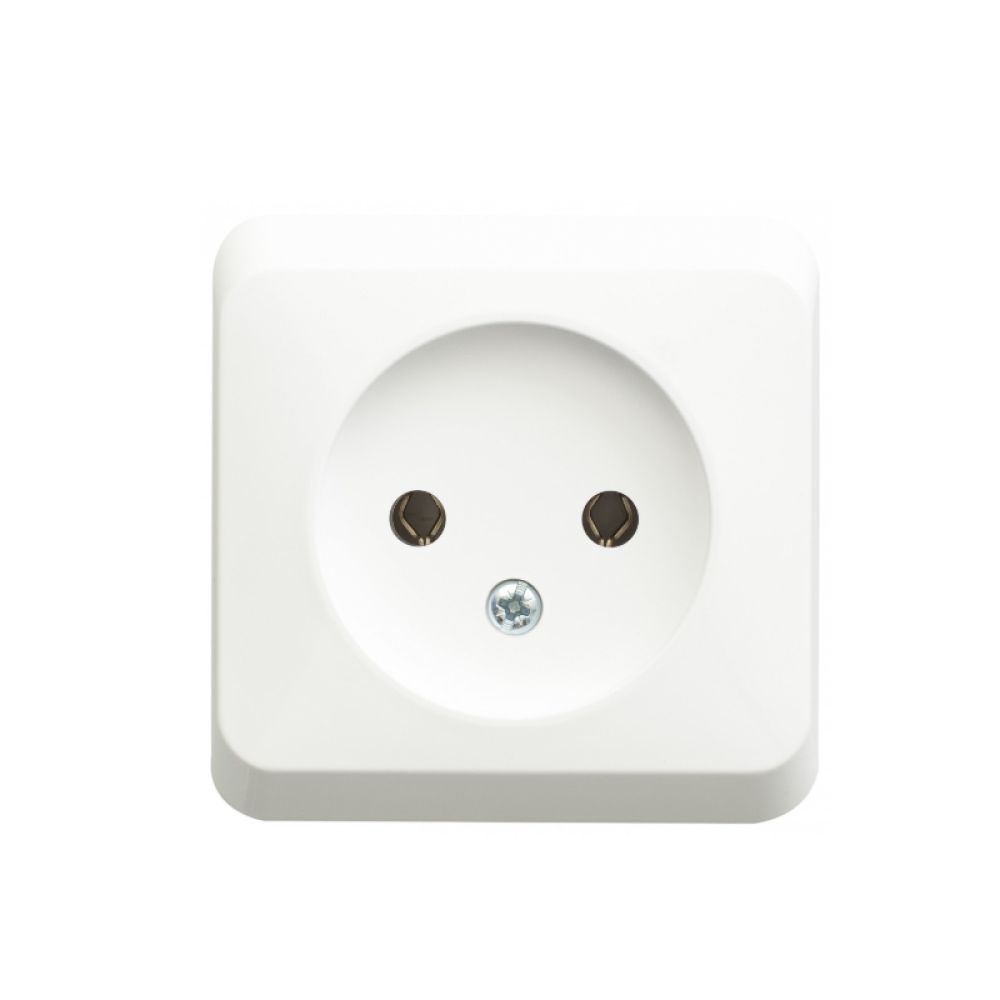 Розетка без заземления 16А Systeme Electric (Schneider Electric) Etude, белый PA16-001B