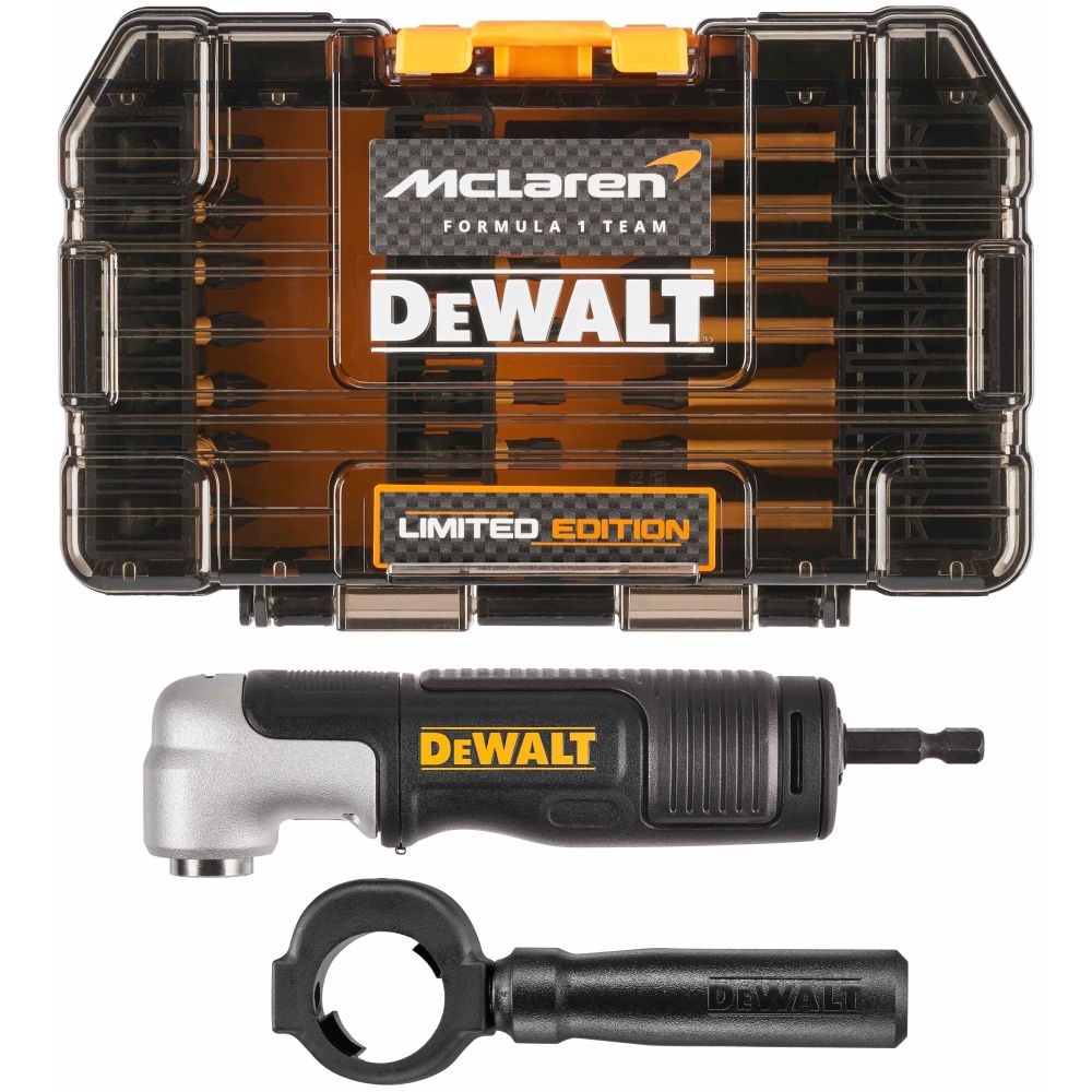 Набор бит и торцевых головок DEWALT McLaren Limited Edition DT70782, с торсионным адаптером, 33 шт., в кейсе (DT70782-QZ)