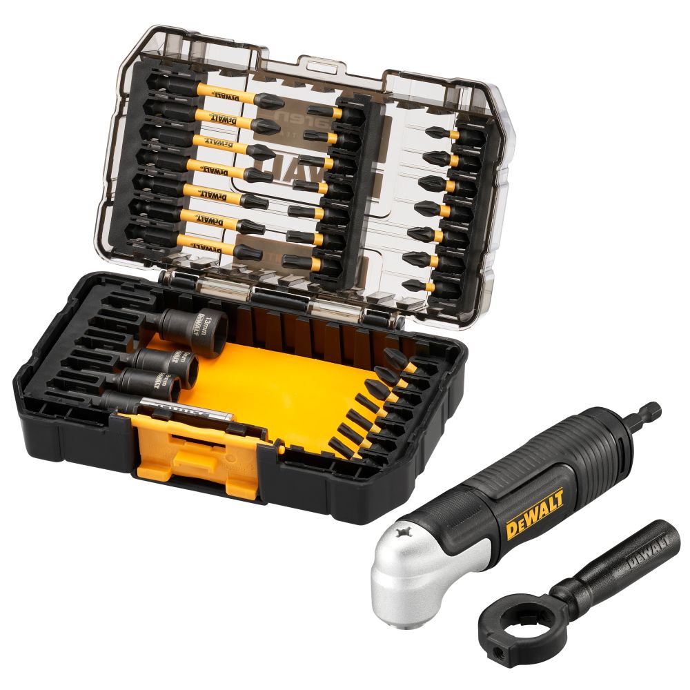 Набор бит и торцевых головок DEWALT McLaren Limited Edition DT70782, с торсионным адаптером, 33 шт., в кейсе (DT70782-QZ)