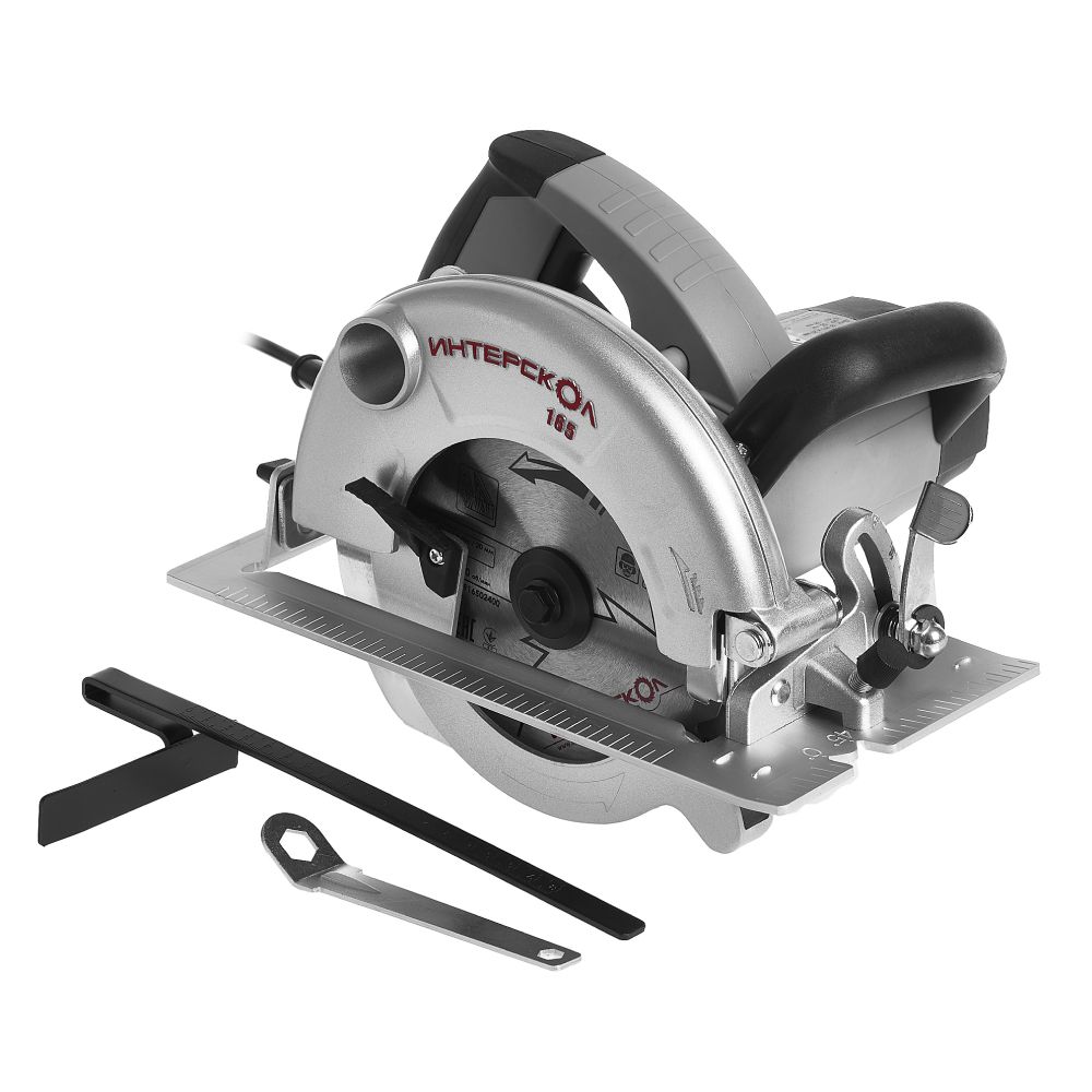 Пила циркулярная ИНТЕРСКОЛ ДП-165/1200, 1200 Вт, 165 мм, 4700 об/мин (96.1.0.00)