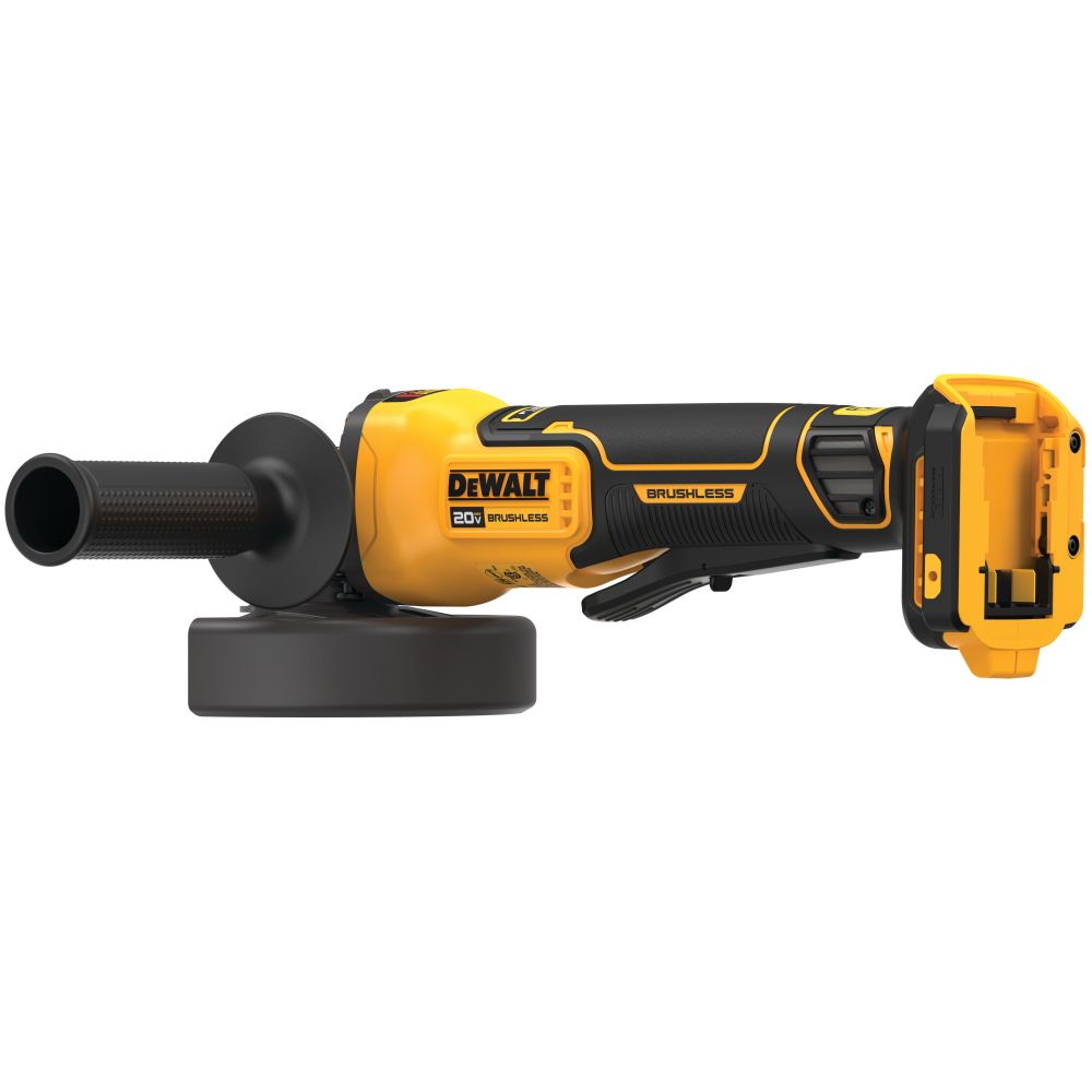 Аккумуляторная угловая шлифмашина DEWALT DCG416B, 20/60 В, 125 мм, 9000 об/мин, без АКБ и ЗУ (DCG416B-XJ)