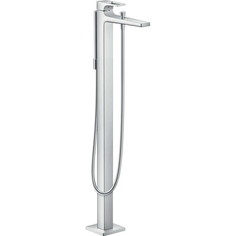 Внешняя часть смесителя для ванны hansgrohe Metropol напольного монтажа 74532000, хром