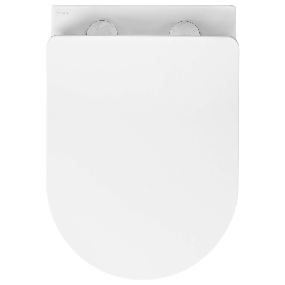 Комплект инсталляции GROHE 38775001 с унитазом Aquatek ВЕГА и сиденьем с микролифтом (NW0190)