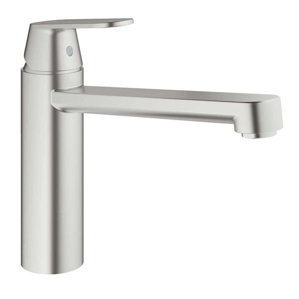 Смеситель для кухни GROHE Eurosmart Cosmopolitan, суперсталь (30193DC0)
