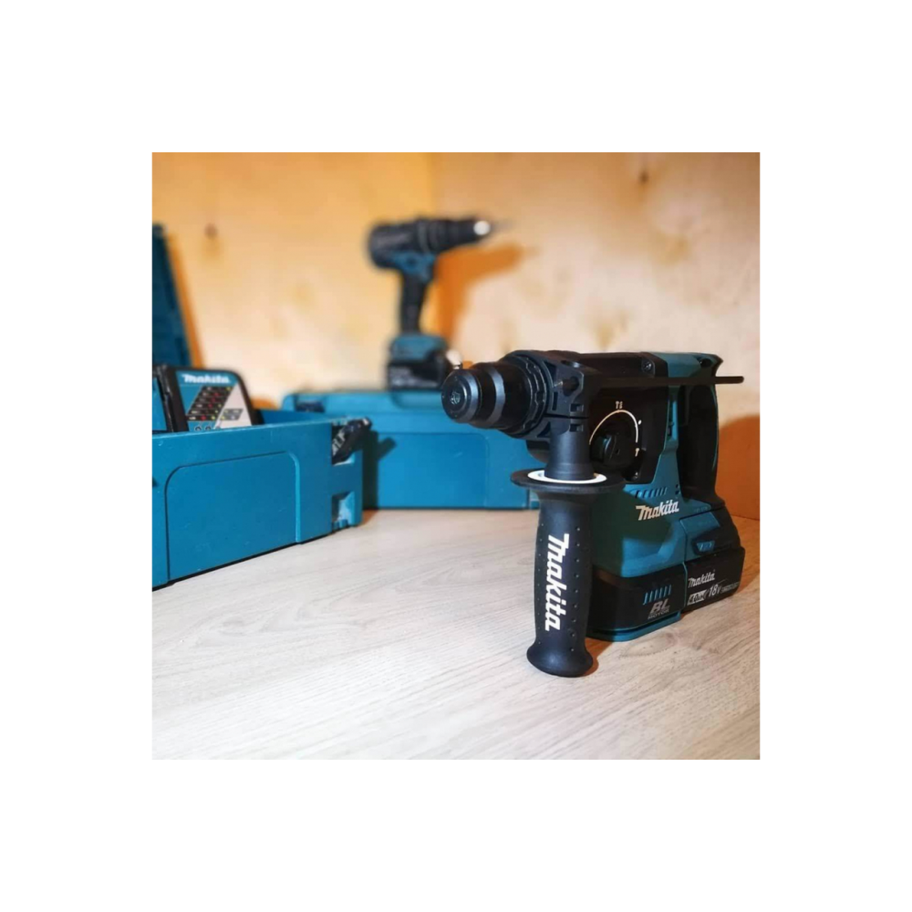 Аккумуляторный перфоратор Makita LXT DHR242ZJ в кейсе MakPac-4, без АКБ и ЗУ