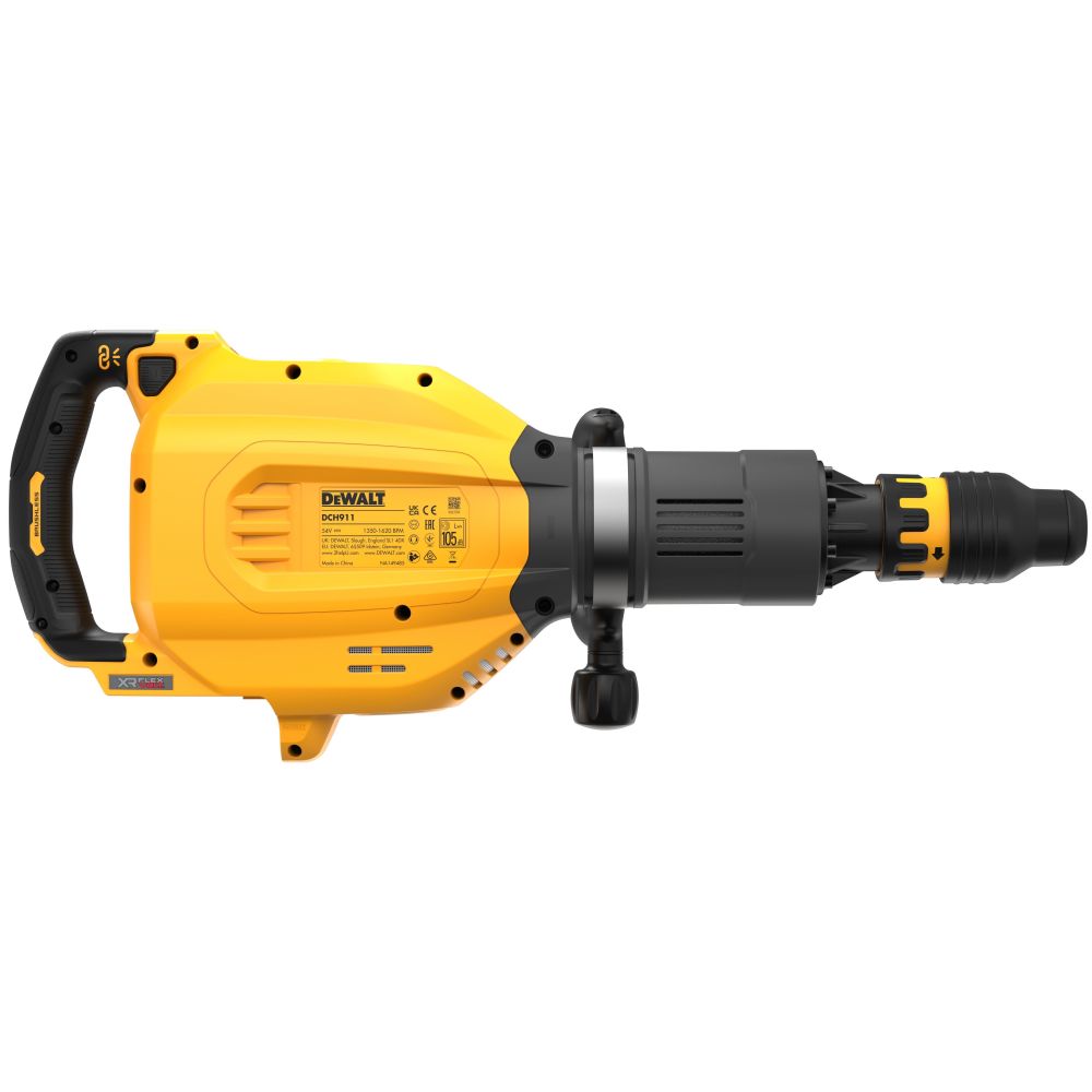 Аккумуляторный отбойный молоток DEWALT DCH911X3, 54 В, 27 Дж, 1620 уд/мин, с 3 АКБ 3 Ач и ЗУ, в кейсе (DCH911X3-QW)