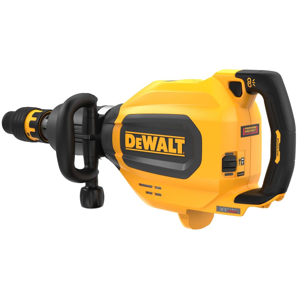 Аккумуляторный отбойный молоток DEWALT DCH911X3, 54 В, 27 Дж, 1620 уд/мин, с 3 АКБ 3 Ач и ЗУ, в кейсе (DCH911X3-QW)