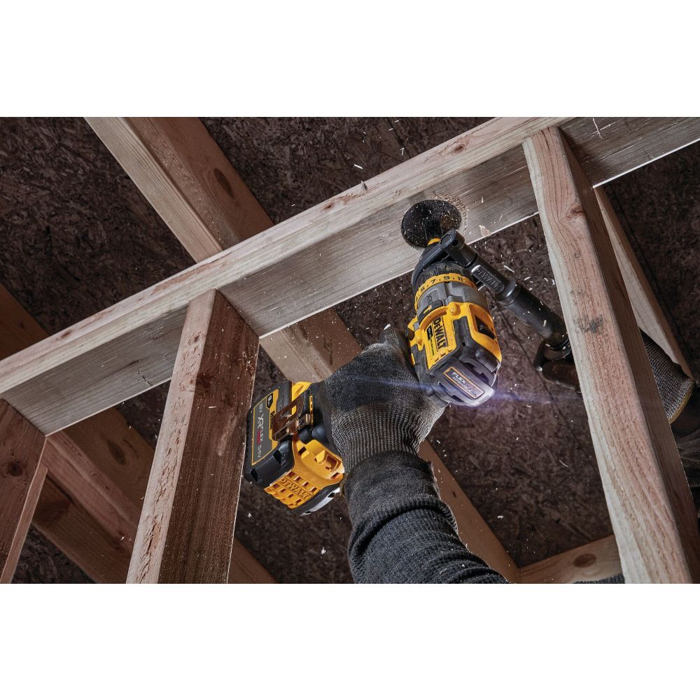 Аккумуляторная ударная дрель-шуруповерт DEWALT DCD999H2T, 18 В, 2250 об/мин, 38250 уд/мин, с 2 АКБ 5 Ач и ЗУ, в кейсе TSTAK