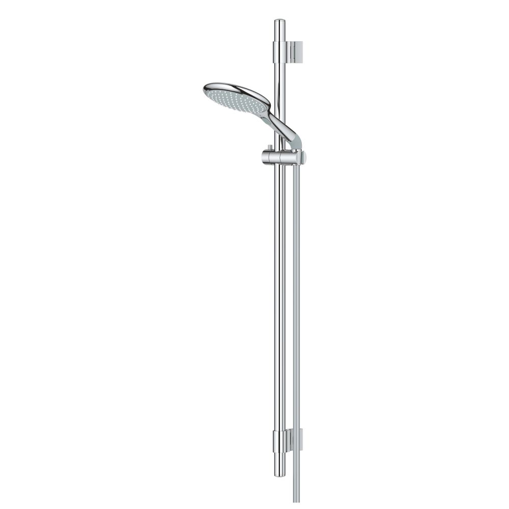 Душевой гарнитур GROHE Rainshower Solo 150, 2 режима струи, душевая штанга 900 мм, хром (27273001)