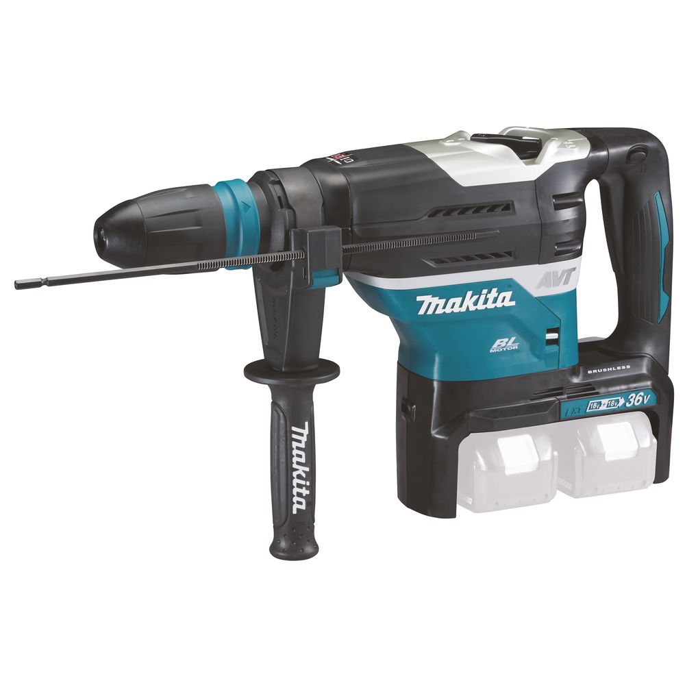Аккумуляторный перфоратор Makita SDS-MAX 18В X2, 40 мм, 8,0 Дж, кейс, без АКБ и З/У, DHR400ZKUN