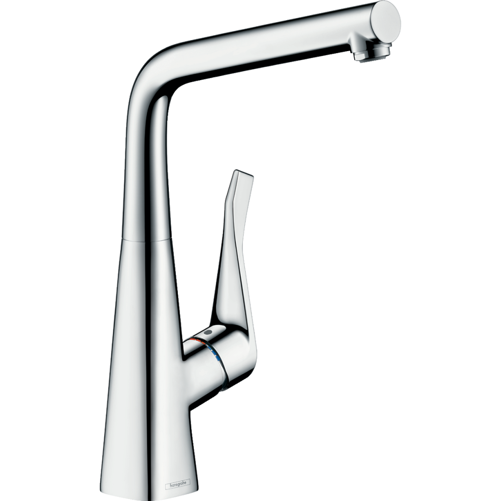 Смеситель для кухонной мойки hansgrohe Metris M71 320 14822000, хром