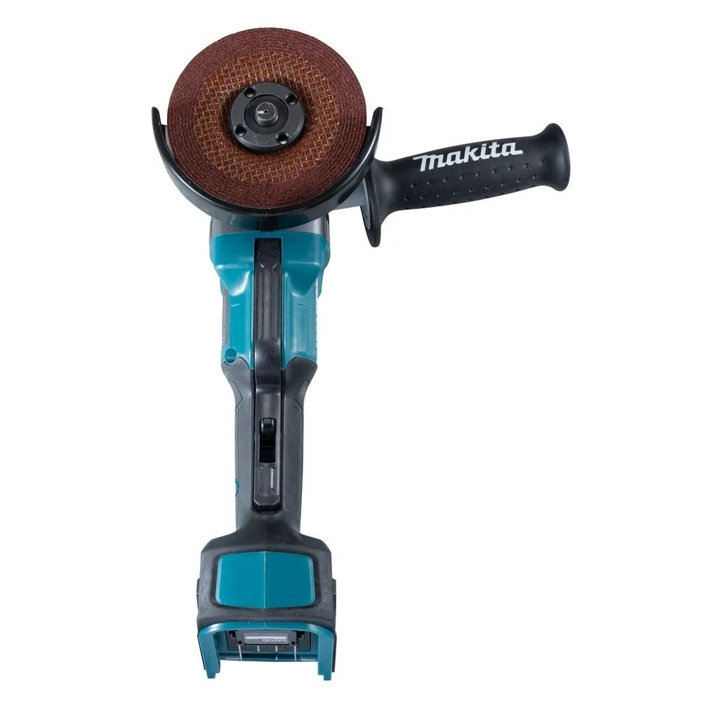 Аккумуляторная угловая шлифмашина Makita GA012GM201, 40 В, 115 мм, 8500 об/мин, с 2 АКБ 4 Ач и ЗУ, в кейсе MakPac