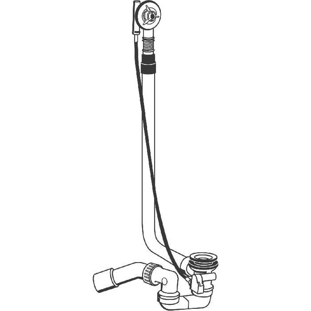 Сливной и переливной гарнитур GROHE Talento для нестандартных ванн, встраиваемая часть, (28943000)