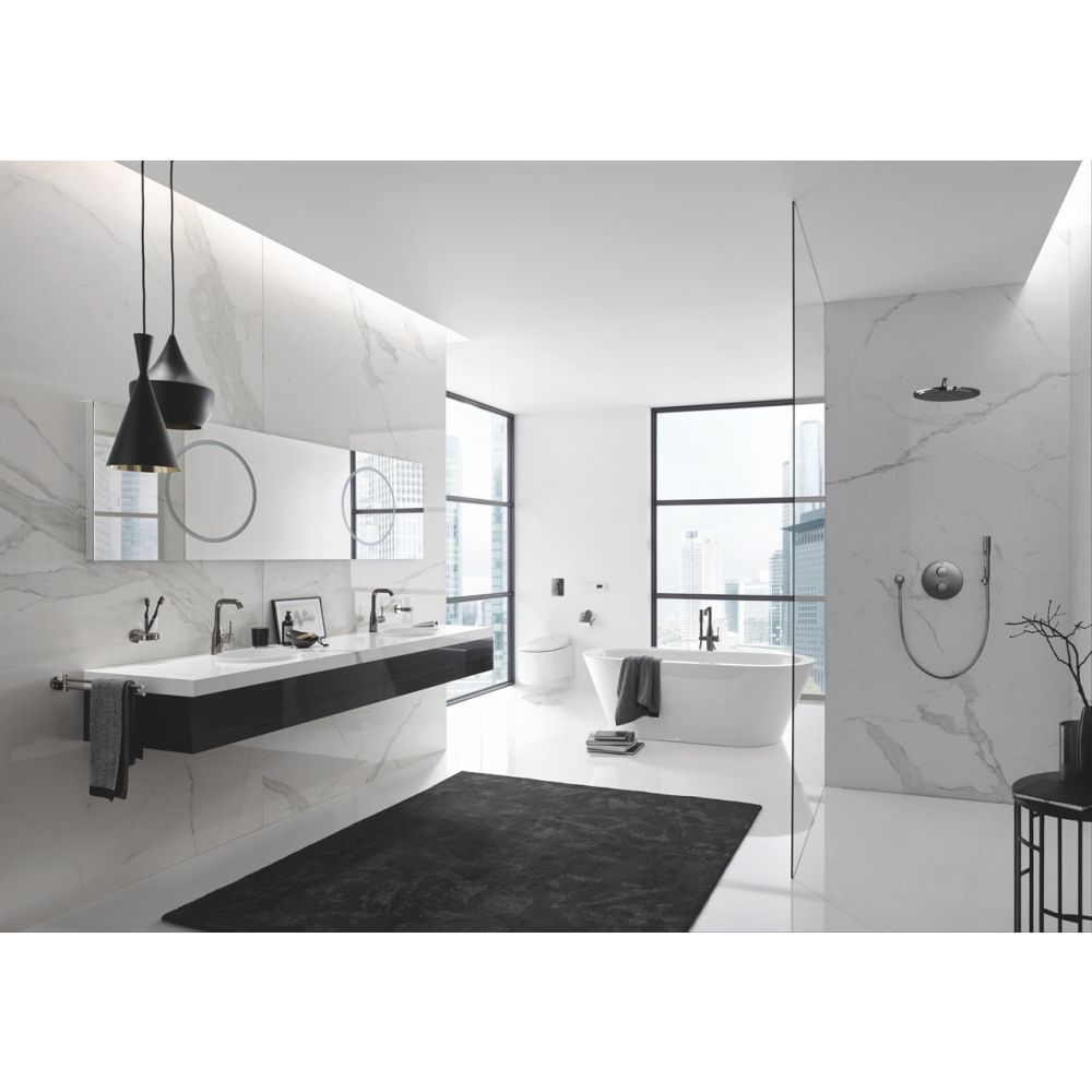 Дозатор жидкого мыла GROHE Essentials, тёмный графит глянец (40394A01)