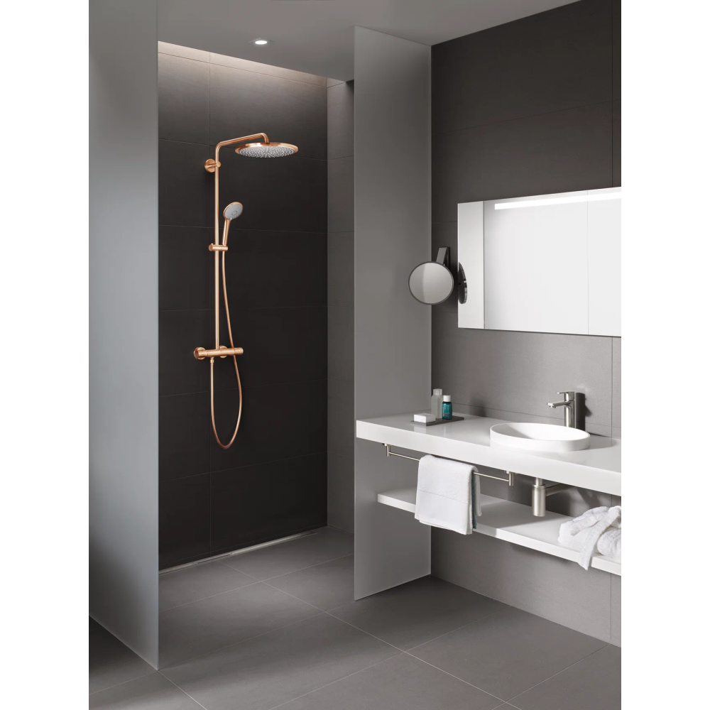 Душевая система GROHE Euphoria System 310 с термостатом для душа, теплый закат глянец (26075DA0)