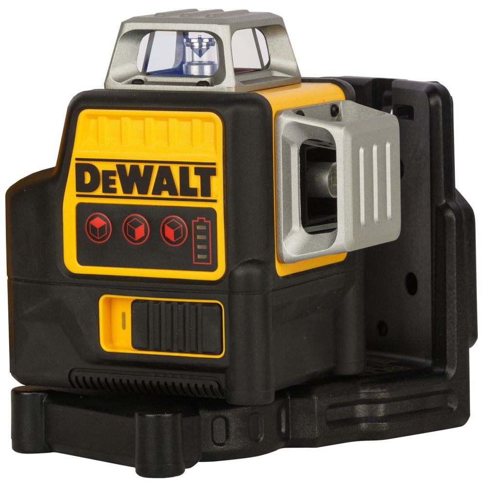 Аккумуляторный лазерный нивелир DEWALT DCE089D1R, 12 В, красный луч, 20 м, с АКБ 2 Ач и ЗУ, в кейсе TSTAK (DCE089D1R-QW)