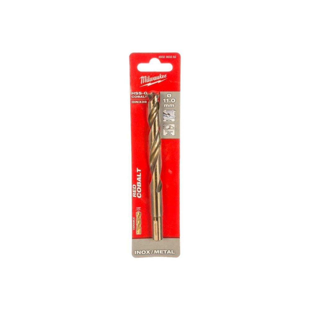 Сверло по металлу Milwaukee HSS-CO 11,0 мм, 4932363282