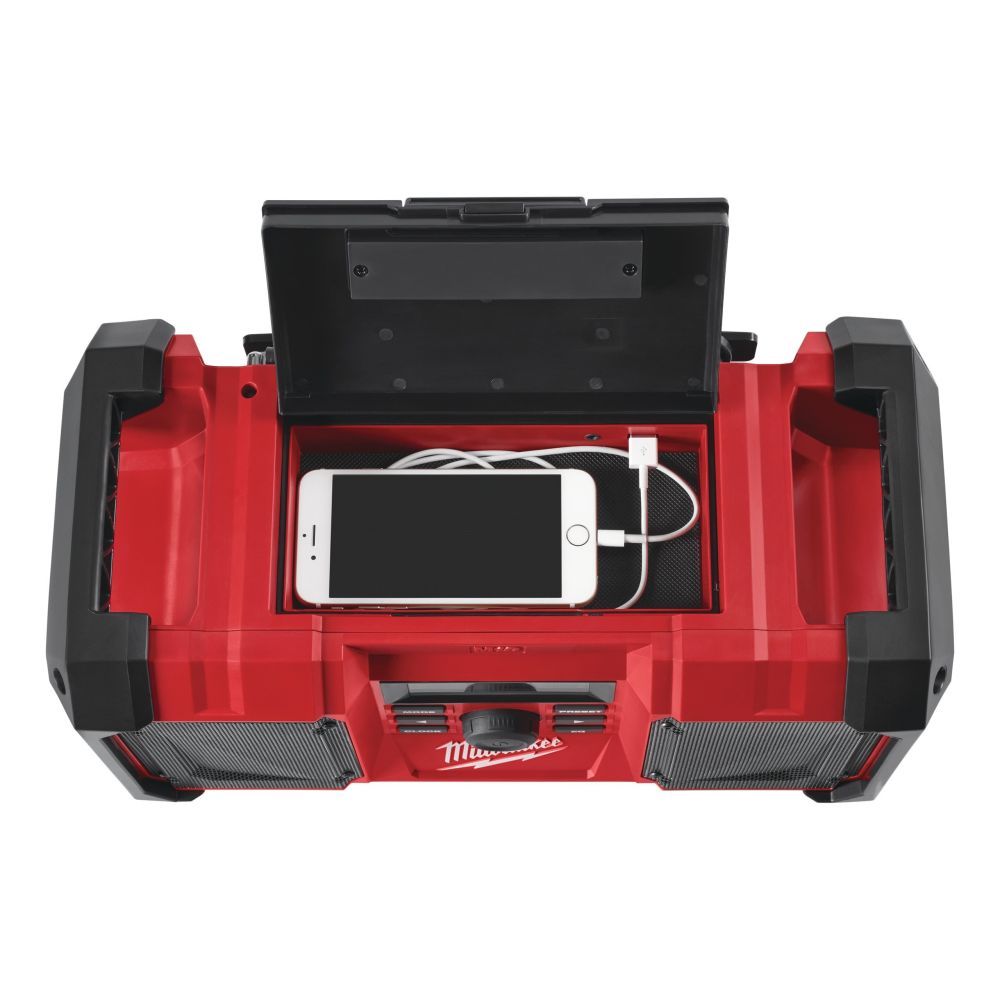 Аккумуляторный радиоприемник Milwaukee M18 JSR-0, 18 В, без АКБ и ЗУ, 4933451250