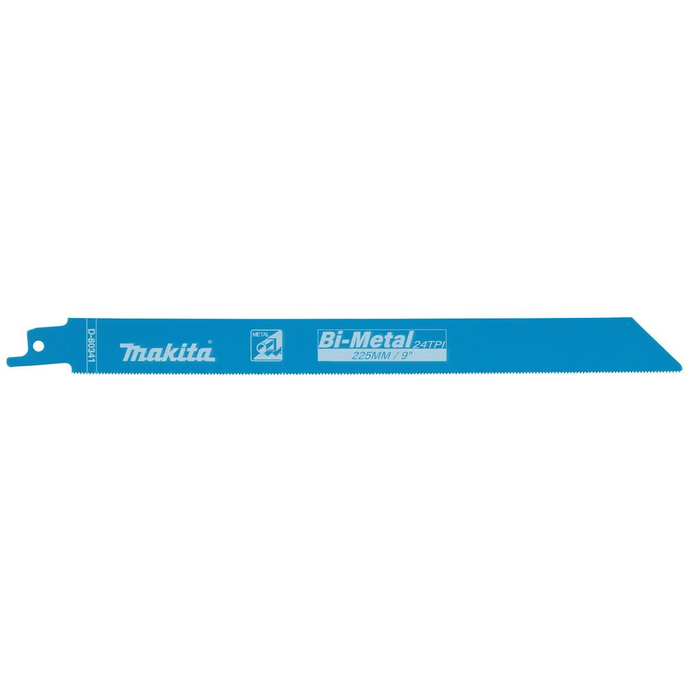 Полотно для сабельной пилы Makita D-80341, по металлу, 225 мм, 24 TPI, 2 шт.