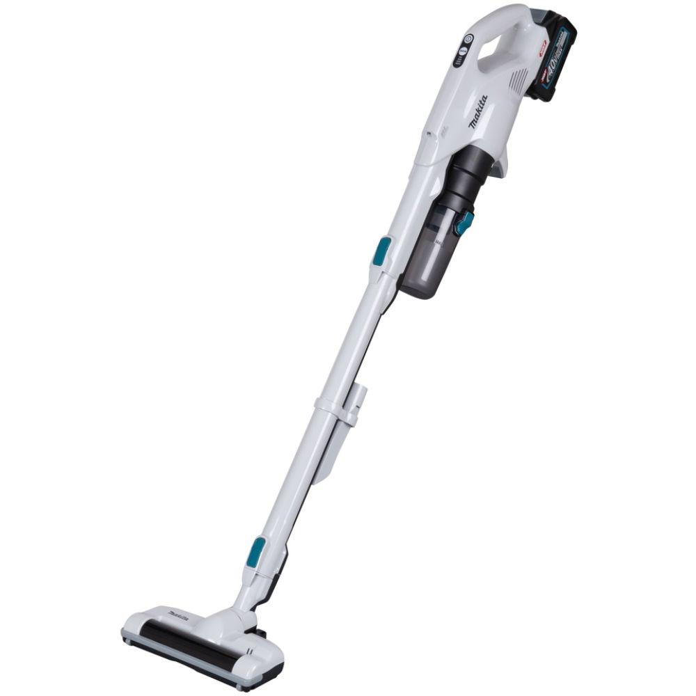 Аккумуляторный пылесос Makita CL004GD101, 40 В, 0.25 л, с АКБ 2.5 Ач и ЗУ