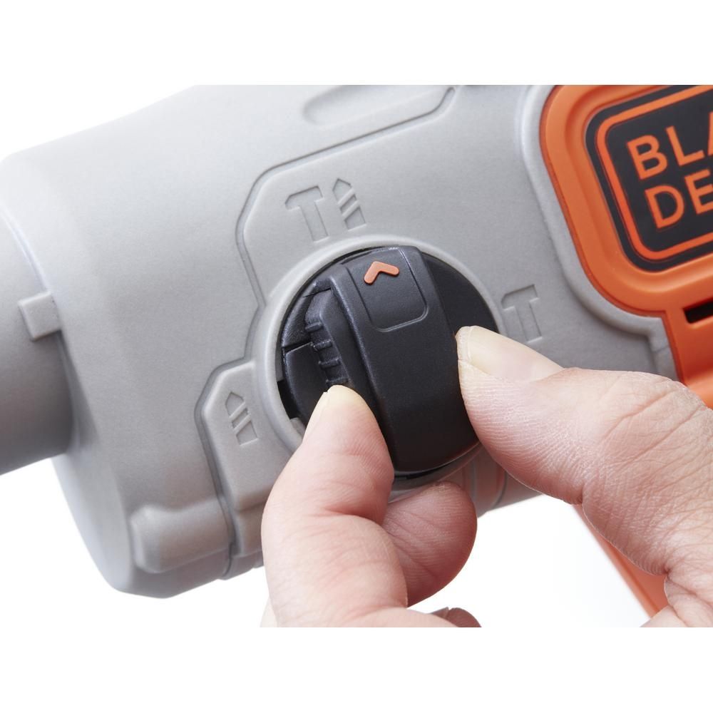 Аккумуляторный перфоратор BLACK+DECKER BCD900E2K, SDS Plus 18В, 6650 уд/мин, 1.2 Дж, 2x2.5 Ач, кейс