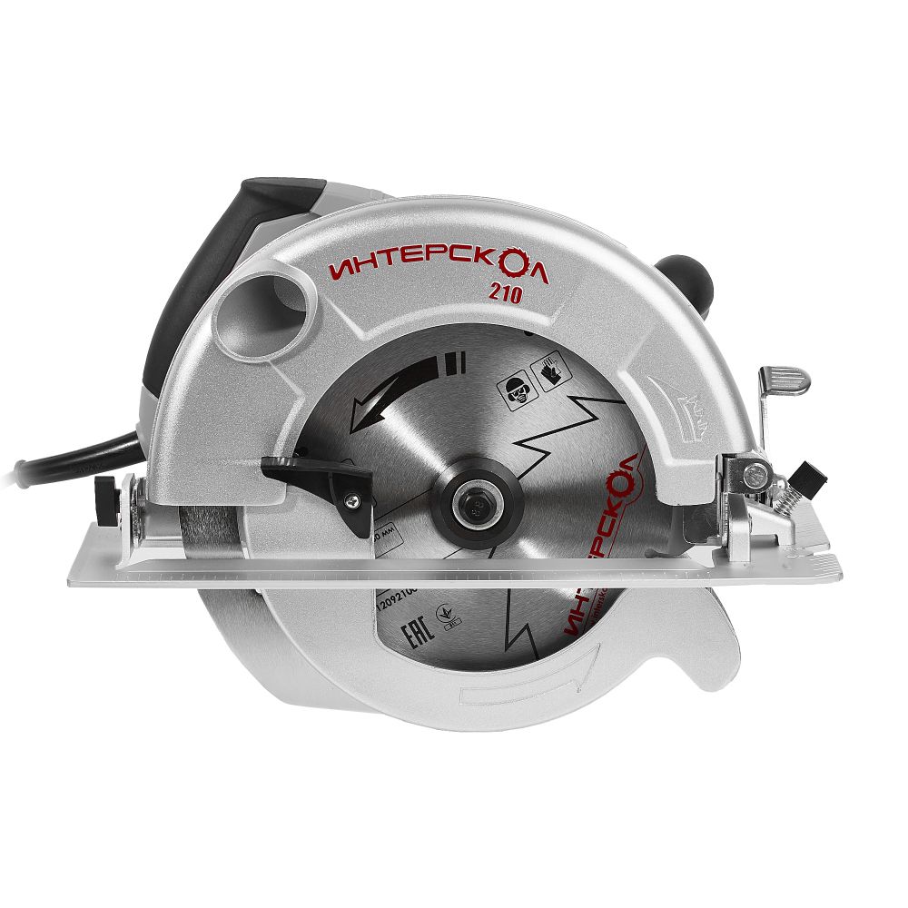 Пила циркулярная ИНТЕРСКОЛ ДП-210/1900M, 1900 Вт, 210 мм, 5000 об/мин (98.1.1.20)