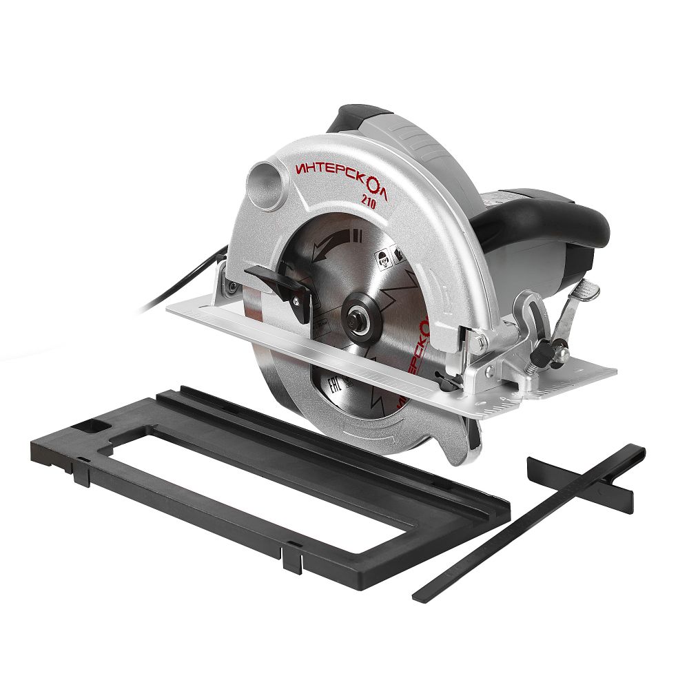 Пила циркулярная ИНТЕРСКОЛ ДП-210/1900M, 1900 Вт, 210 мм, 5000 об/мин (98.1.1.20)