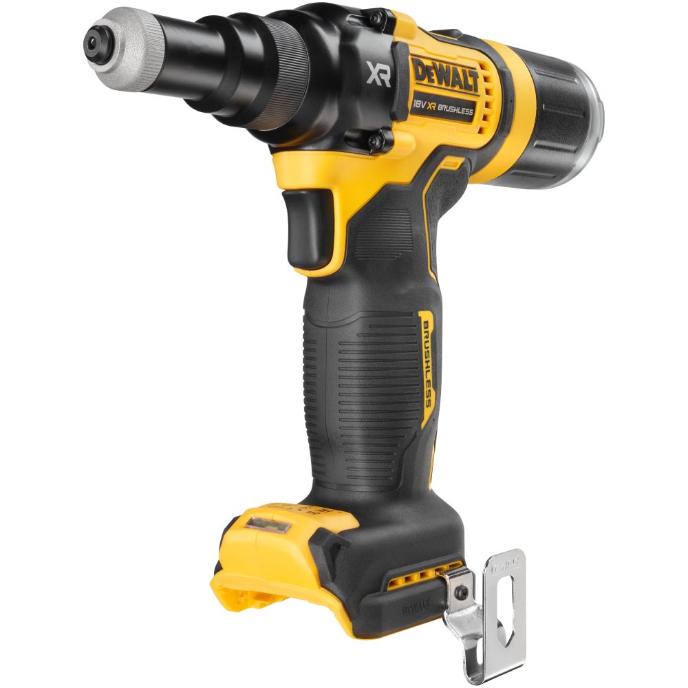 Аккумуляторный заклепочный пистолет DEWALT DCF403D2GT, 18 В, с 2 АКБ Ач и ЗУ, в кейсе TSTAK (DCF403D2GT-QW)